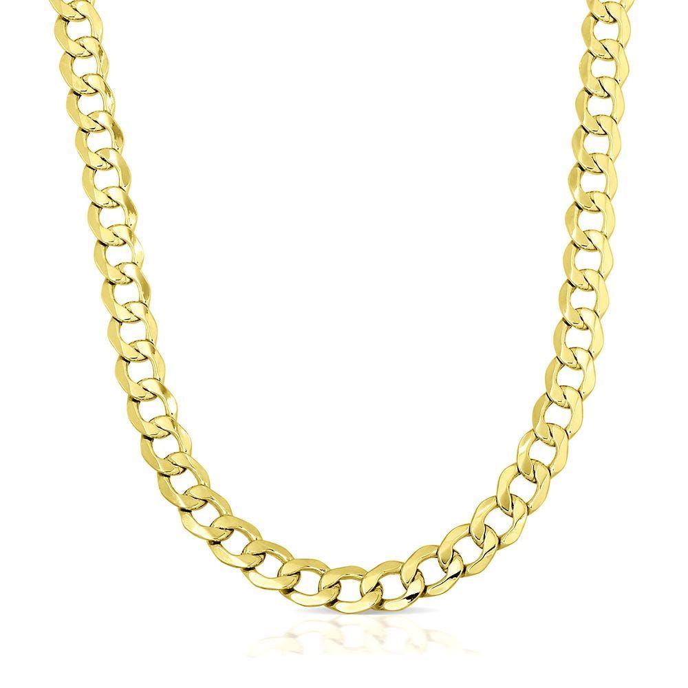 Endura Gold® Men's Curb Chain in 14K Yellow Gold