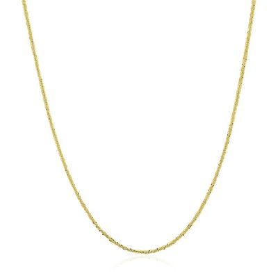 Endura Gold® Criss Cross Chain in 14K Yellow Gold, 22"