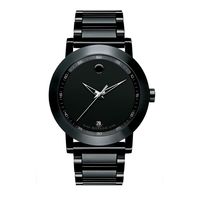 Museum Sport Menâs Watch in Black Ion-Plated Stainless Steel