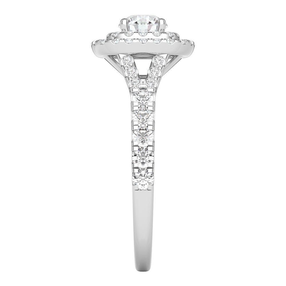 1 ct. tw. Diamond Engagement Ring 14K White Gold