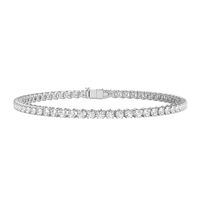 3 ct. tw. Diamond Tennis Bracelet in 10K White Gold