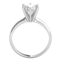 1/ ct. tw. Prima Diamond Solitaire Engagement Ring 14K White Gold