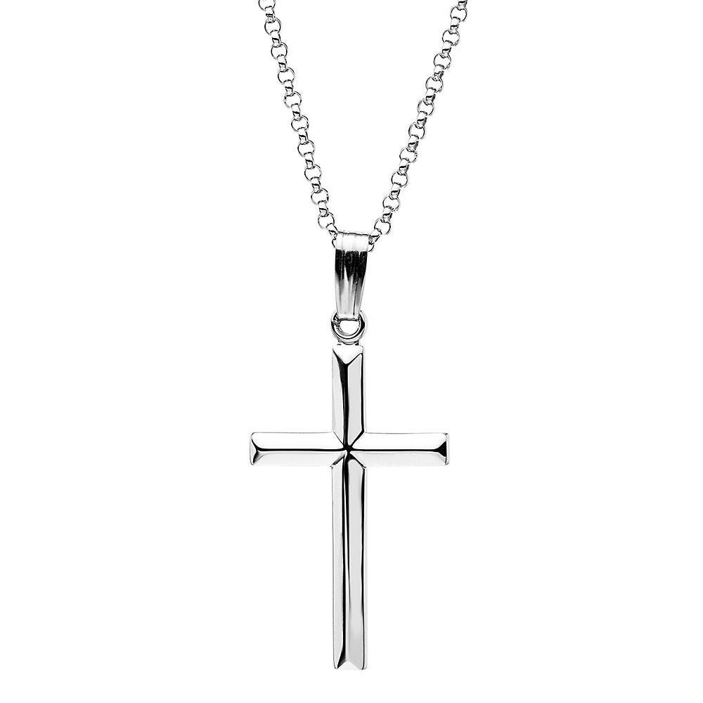 Cross Pendant in Sterling Silver
