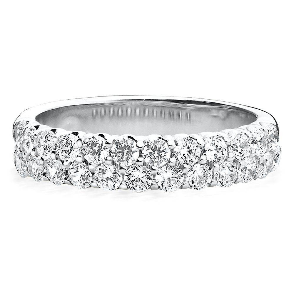 ct. tw. Diamond Band 14K White Gold