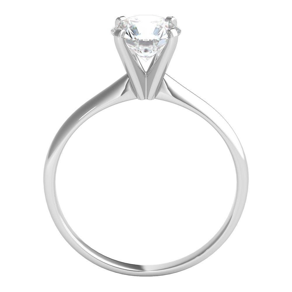 1 ct. tw. Ultima Diamond Solitaire Engagement Ring 14K White Gold