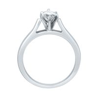 1/2 ct. tw. Diamond Marquise Solitaire Engagement Ring 14K White Gold