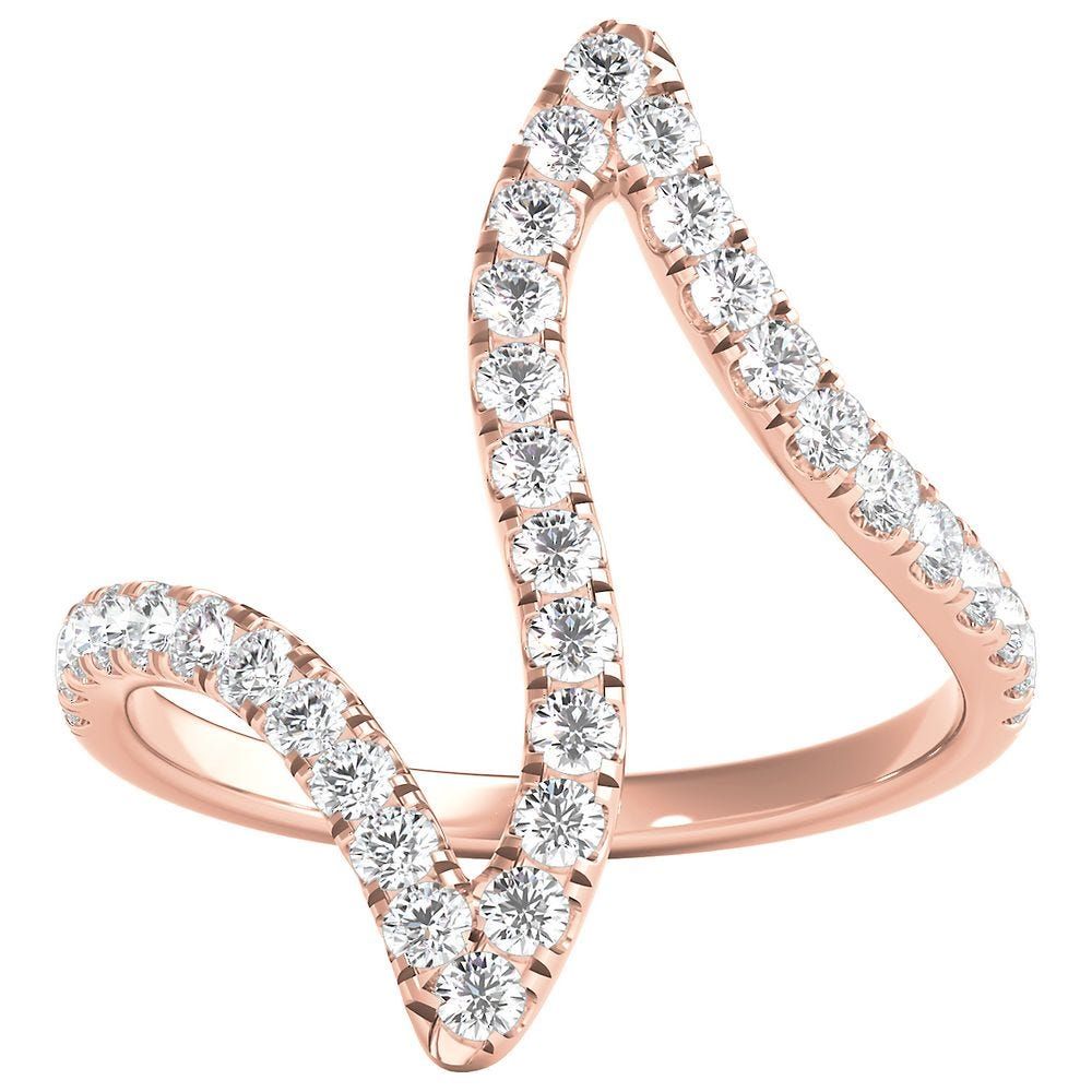 5/8 ct. tw. Diamond Ring 10K Rose Gold