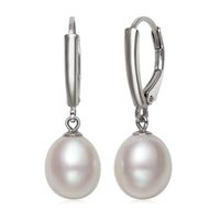 Freshwater Cultured Pearl Pendant & Earring Boxed Set in Sterling Silver