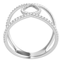 3/8 ct. tw. Diamond Ring 10K White Gold