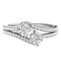 Exclusively Us® 1 ct. tw. Diamond Ring 14K White Gold