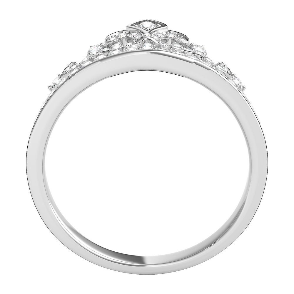 Diamond Tiara Ring Sterling Silver (1/4 ct. tw.)