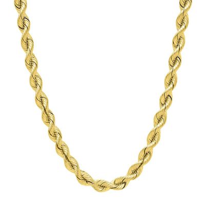 Twist Rope Chain in 14K Yellow Gold, 24"