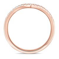 1/ ct. tw. Diamond Contour Band 14K Rose Gold