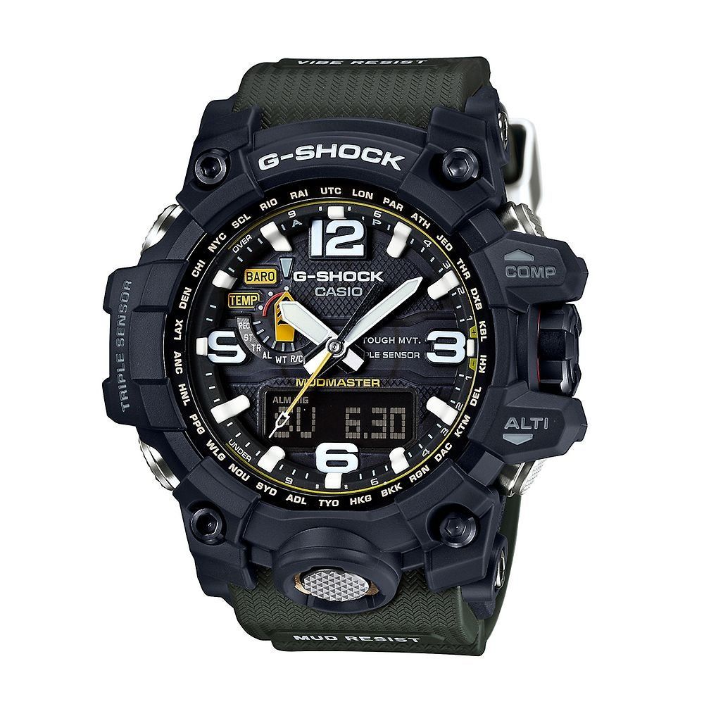 Mudmaster Analog-Digital Men's Watch in Black Resin