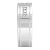 Men's 1/10 ct. tw. Diamond Band Cobalt, 8MM