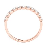 1/ ct. tw. Diamond Band 10K Rose Gold