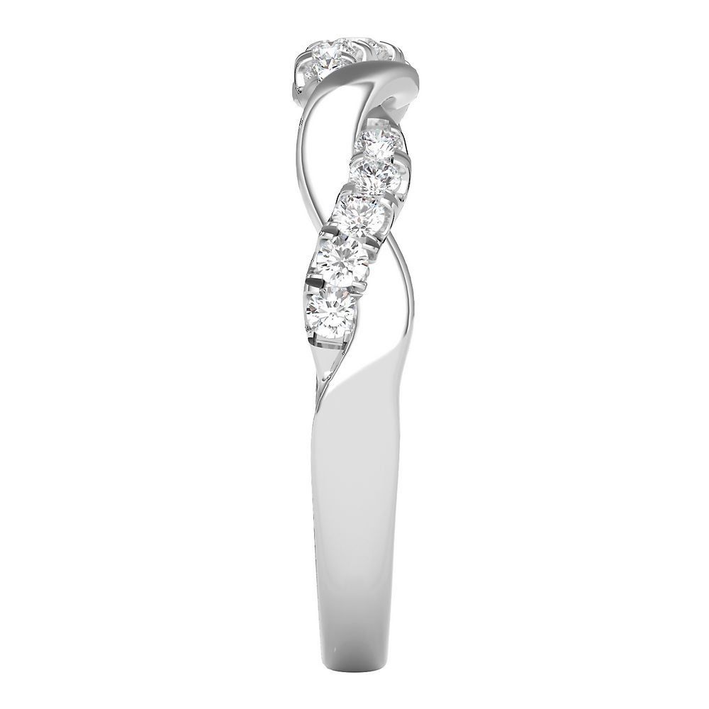 ct. tw. Diamond Band 14K White Gold