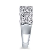 ct. tw. Diamond Band 14K White Gold