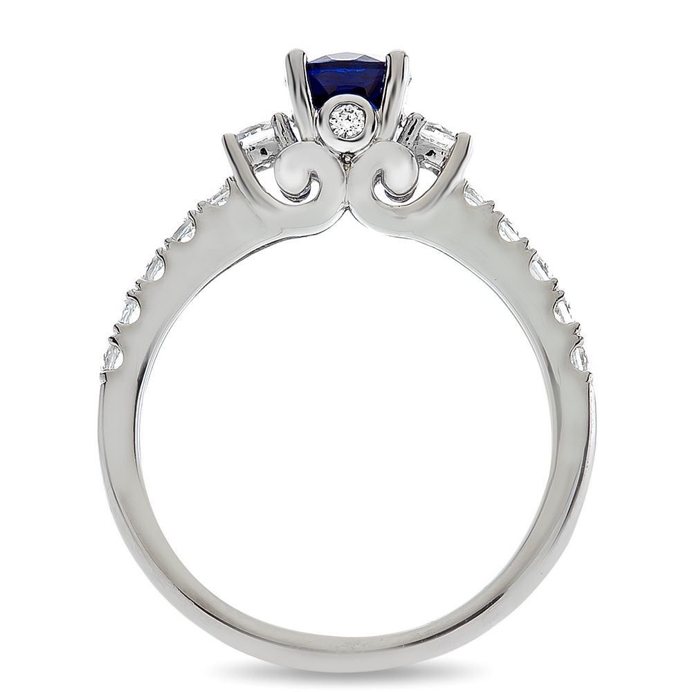 Shades of Love™ Sapphire & 1/2 ct. tw. Diamond Ring 14K White Gold