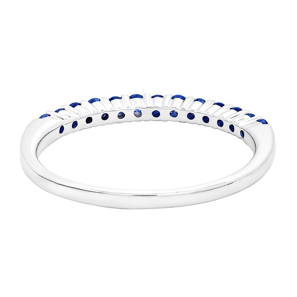 Sapphire Stack Ring Sterling Silver