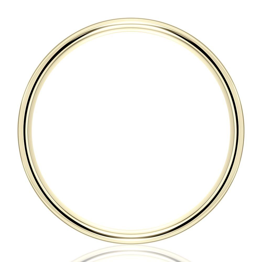 Wedding Band 14K Yellow Gold, 2MM