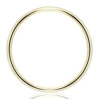 Wedding Band 14K Yellow Gold, 2MM