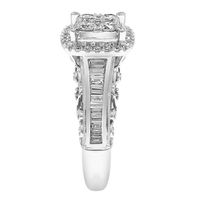 1 ct. tw. Diamond Engagement Ring 10K White Gold