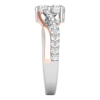 Exclusively Us® 3/4 ct. tw. Diamond Ring 14K White & Rose Gold