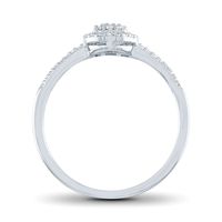 1/7 ct. tw. Diamond Promise Ring 10K White Gold