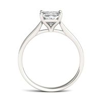 7/8 ct. tw. Moissanite Solitaire Engagement Ring 14K White Gold