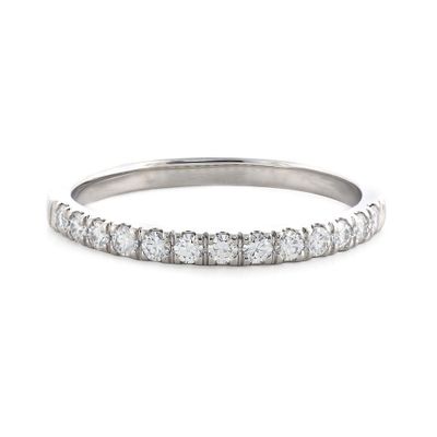 8 ct. tw. Moissanite Band 14K White Gold