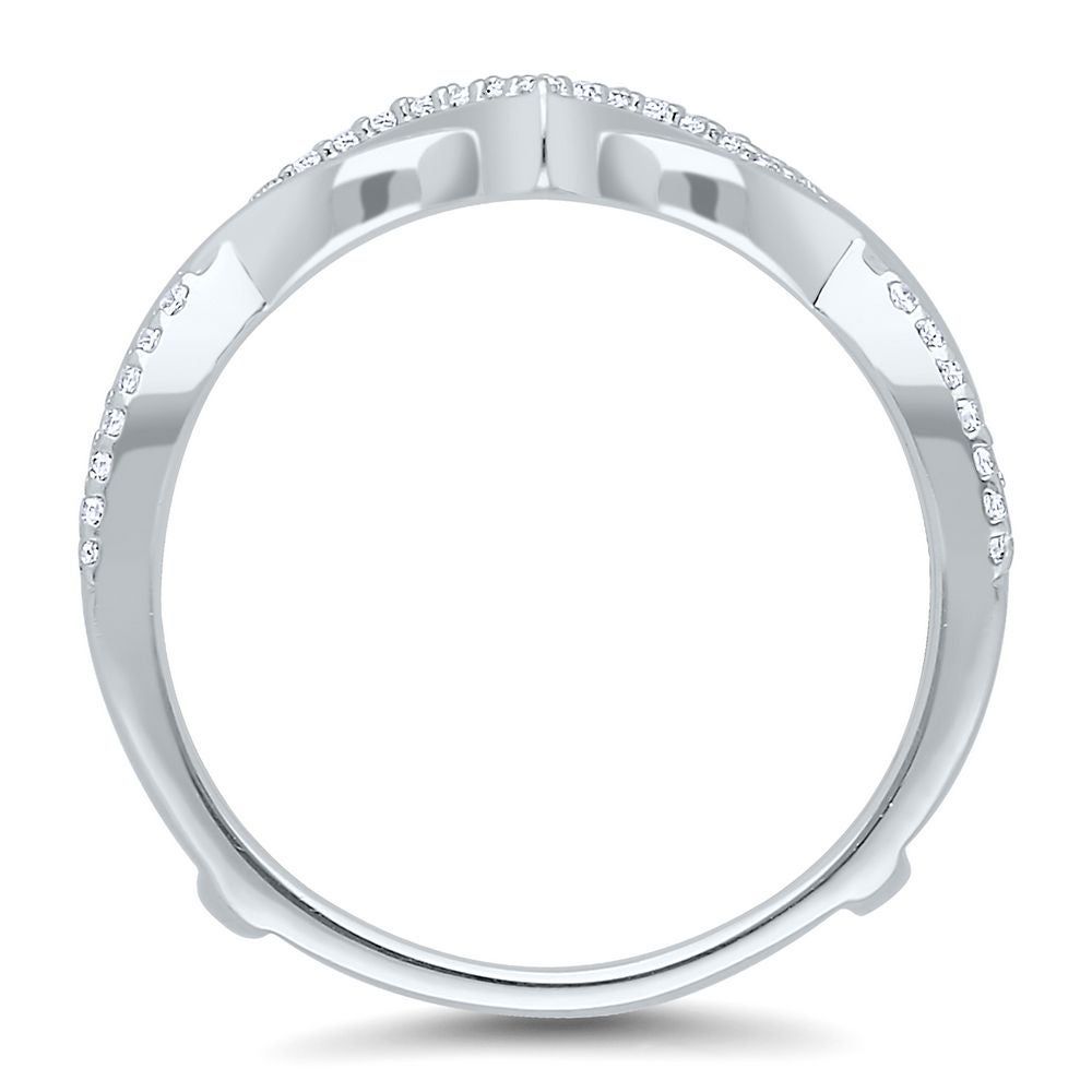 Diamond Ring Enhancer 10K White Gold (1/5 ct. tw.)