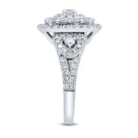 Light Heart® 1 1/2 ct. tw. Lab Grown Diamond Ring 14K White Gold