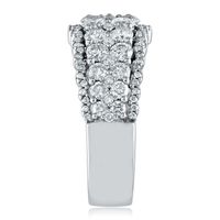 ct. tw. Diamond Band 14K White Gold