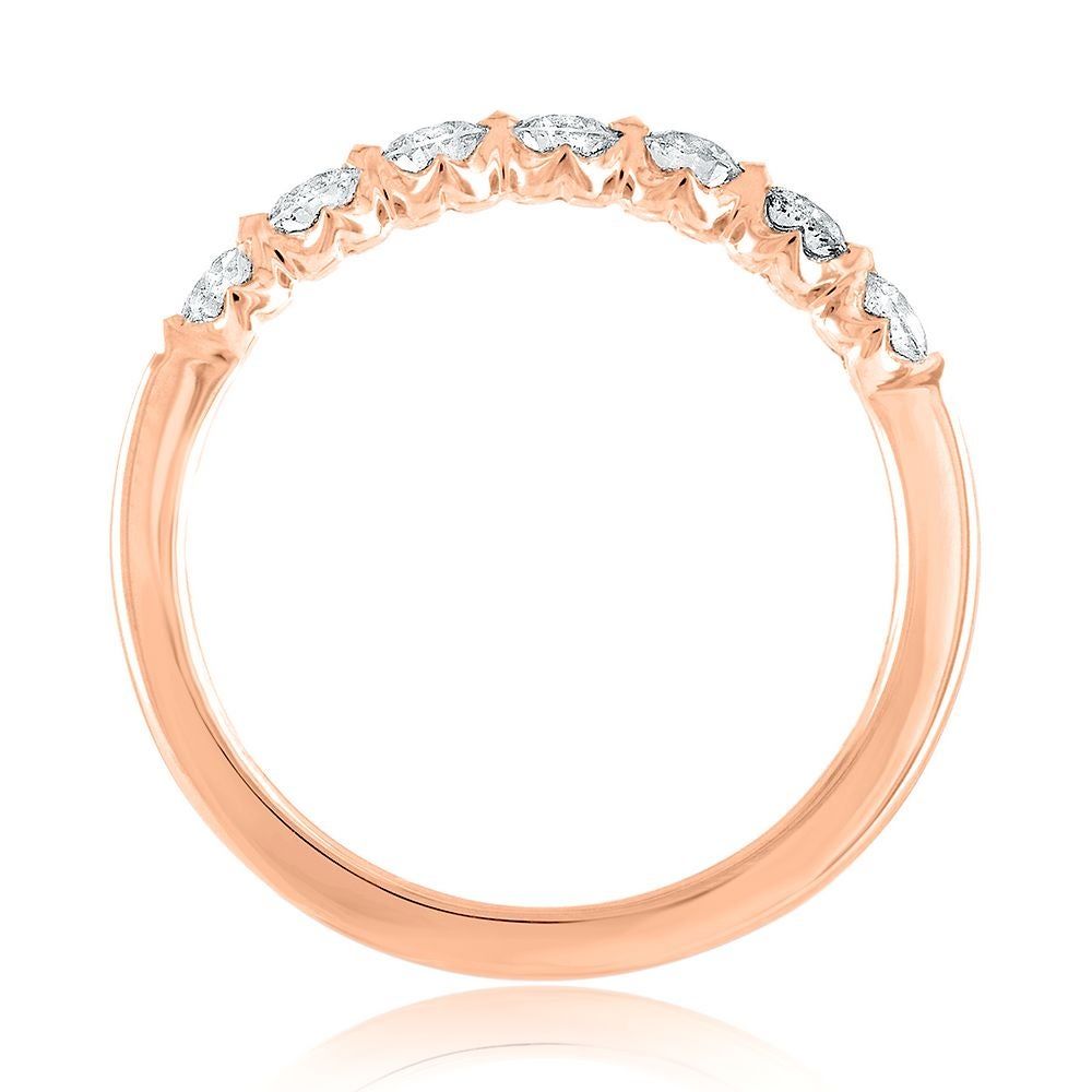 1 1/ ct. tw. Diamond Band 14K Rose Gold