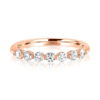 1 1/ ct. tw. Diamond Band 14K Rose Gold