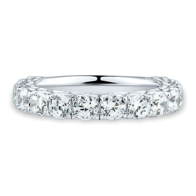 Lab Grown Diamond Semi-Eternity Band 14K White Gold (2 ct. tw.)