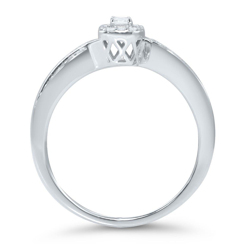 1/ ct. tw. Diamond Promise Ring 10K White Gold