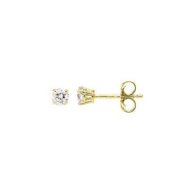 1/ ct. tw. Diamond Stud Earrings in 10K Gold