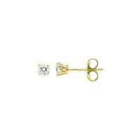 1/7 ct. tw. Diamond Stud Earrings in 10K Yellow Gold