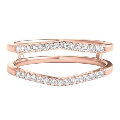 1/ ct. tw. Diamond Ring Enhancer 14K Rose Gold