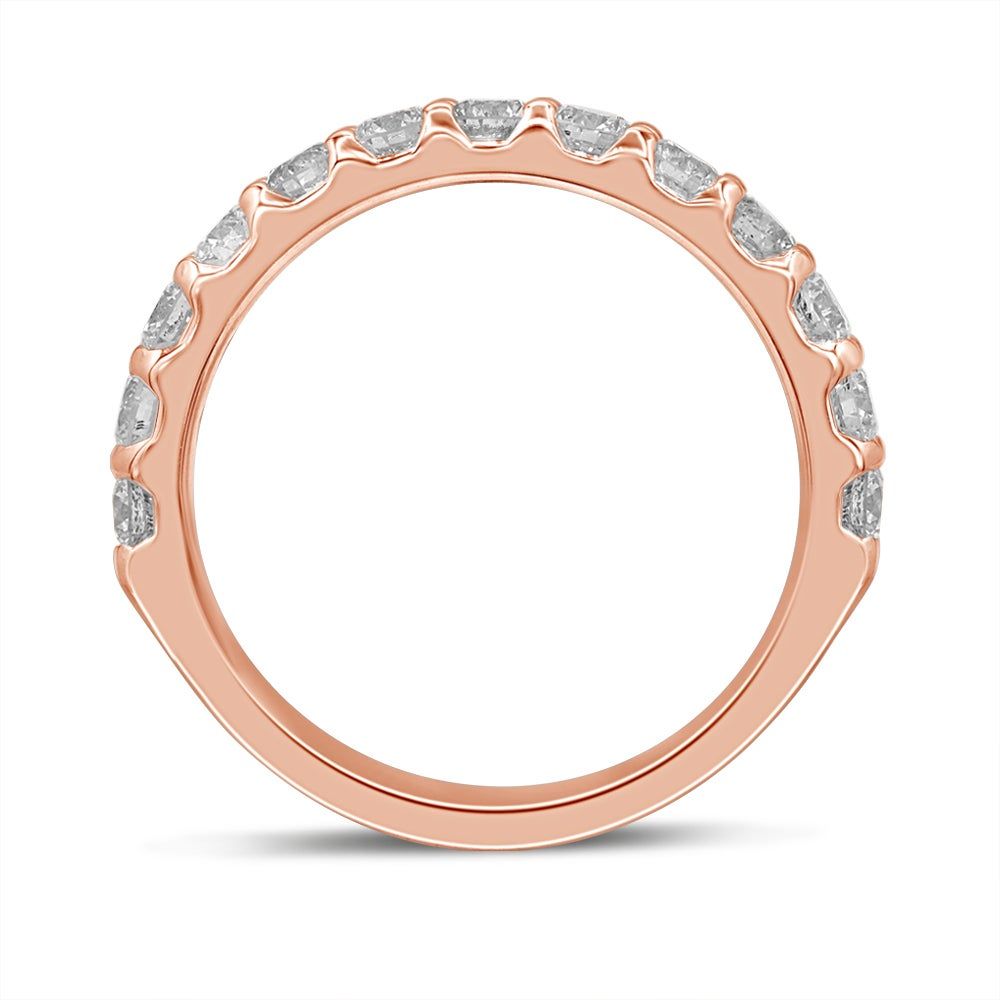 1 1/ ct. tw. Diamond Band 14K Rose Gold