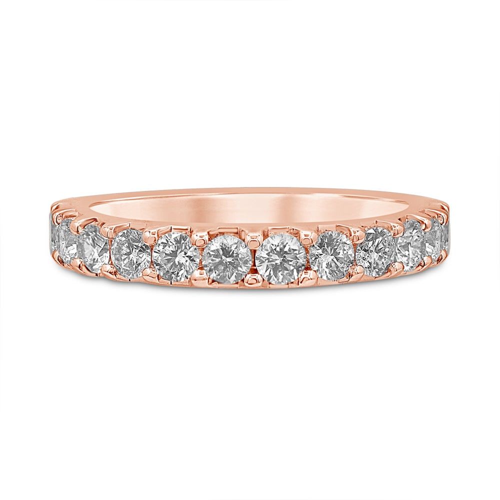 1 1/ ct. tw. Diamond Band 14K Rose Gold