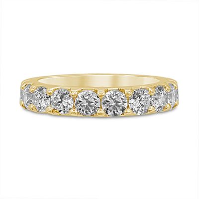 ct. tw. Diamond Band 14K Yellow Gold