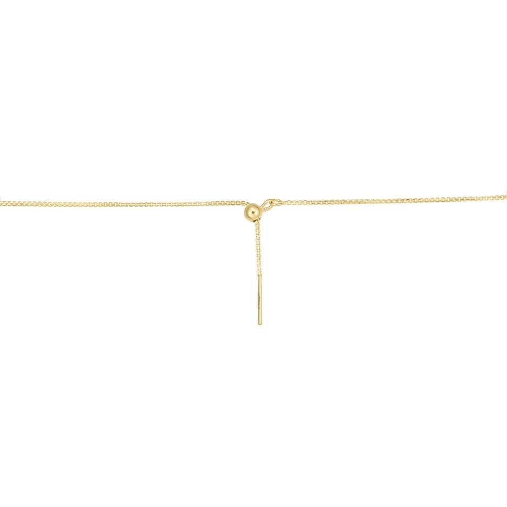 Concave Box Chain in 14K Yellow Gold