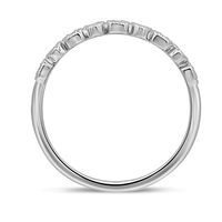 1/8 ct. tw. Diamond Stack Band 14K White Gold