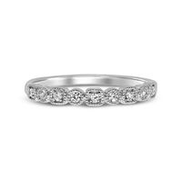 1/8 ct. tw. Diamond Stack Band 14K White Gold