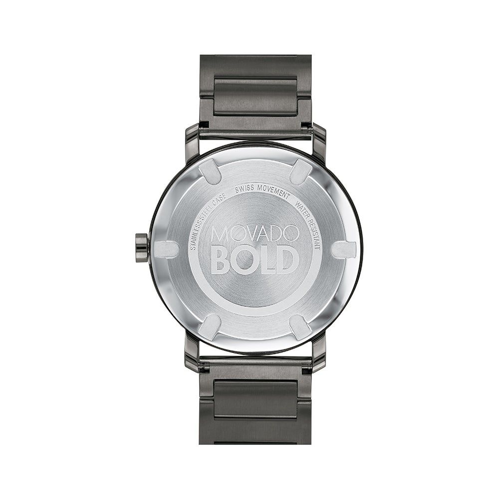 Evolution Men's Watch in Gunmetal Ion-Plated Stainless Steel