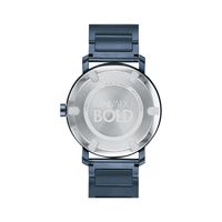 Evolution Men's Watch in Blue Ion-Plated Stainless Steel, 40mm