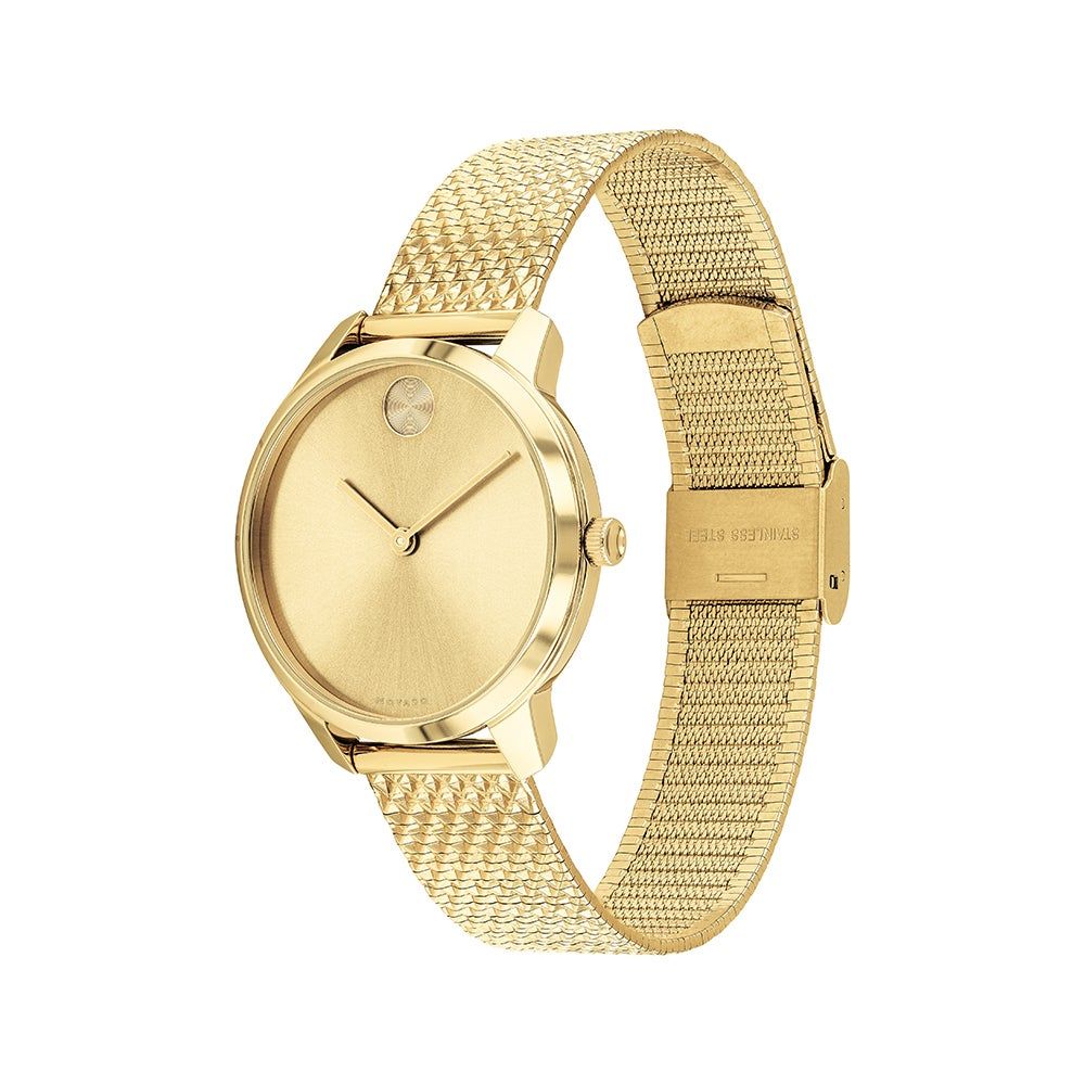 Women's Watch in Yellow Gold-Tone Stainless Steel, 35mm